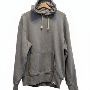 Best Made Co. Gray Pullover Hoodie Sweatshirt Size Large Heather Gray